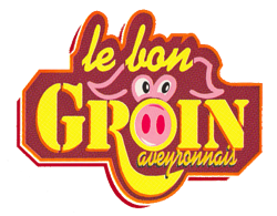 Label Le Bon Groin - Boucherie Charcuterie Rolland Molinier - Salles-Curan Aveyron